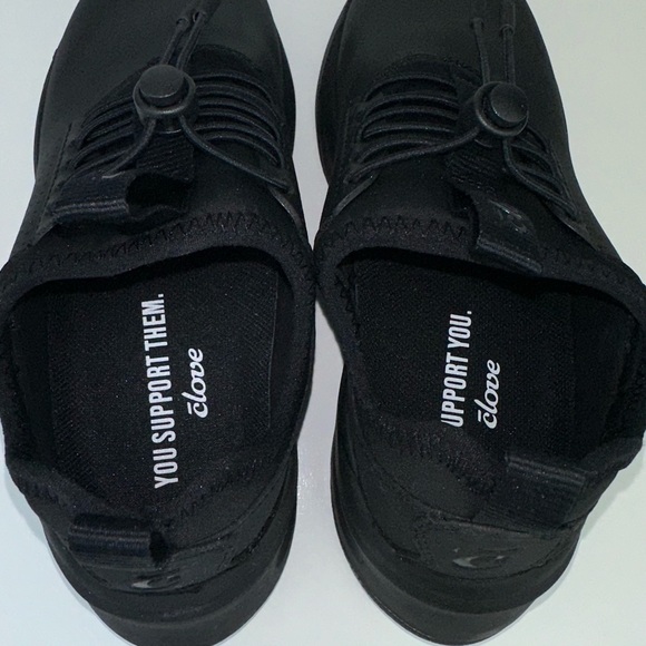 CLOVE Women’s Classic All Black Nursing & Restaurant/Kitchen Sneakers- Size: 5.5 - Picture 9 of 13